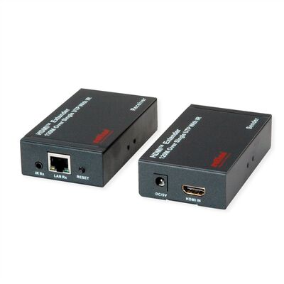 Predĺženie HDMI cez TP do 120m, IR, (aj cez LAN/TCP/IP)