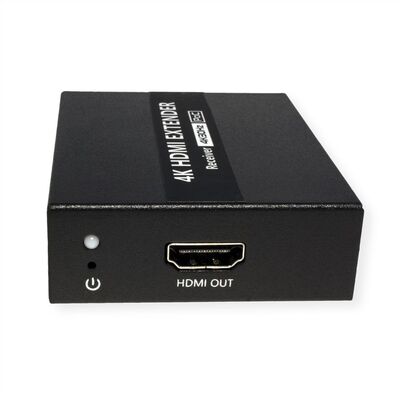 Predĺženie HDMI cez TP do 40m, IR, 4K@60Hz, Power over Cable (PoC), s lokálnym monitorom "loop out"