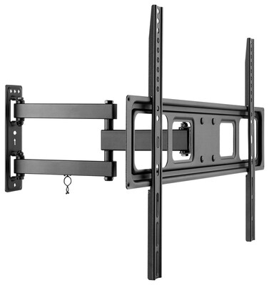 Držiak pre TV 37-70" na stenu, max 35kg, rameno 427mm, VESA do 600x400, čierny