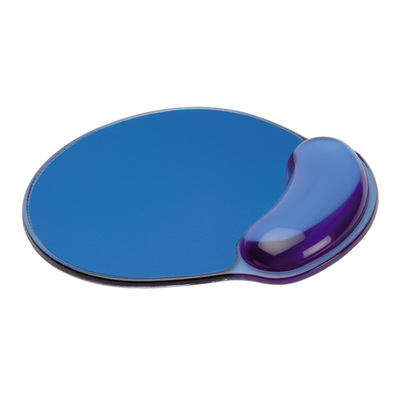 Podložka pod myš ergonomická silikónová transparentná modrá
