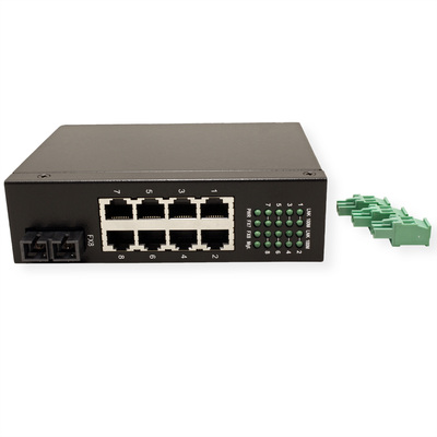 Switch 10/100, 7port, 1x SC, priemyselný