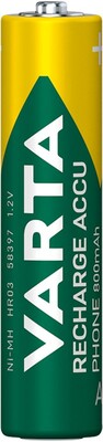 Batéria VARTA RTU nabíjacia AAA (2ks) 1.2V 800mAh NiMH (HR03 58389) 2BL