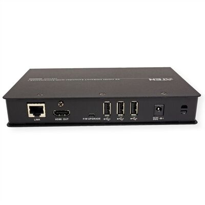 Predĺženie KVM cez TP do 100m, HDMI, USB, 4K@60Hz
