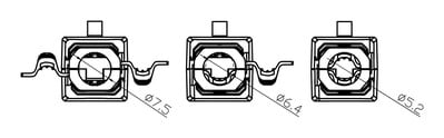 Konektor 8/8  RJ45 cat.5e, netienený, biely, beznástrojový (toolless)