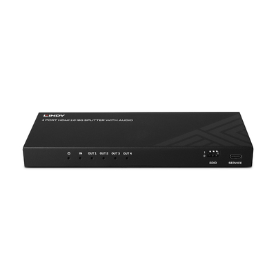 Video distribútor/splitter HDMI 1IN/4OUT, Audio Extraktor, DownScaler, UHD 8K@60Hz 48G