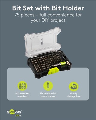 Sada držiakov bitov so 72-dielnou sadou bitov