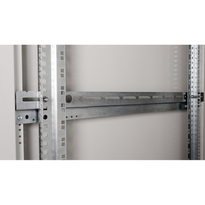 19" Rack na podlahu 36U, 1705x600x1000mm (HxWxD), PRO, Plexiglas, sivý
