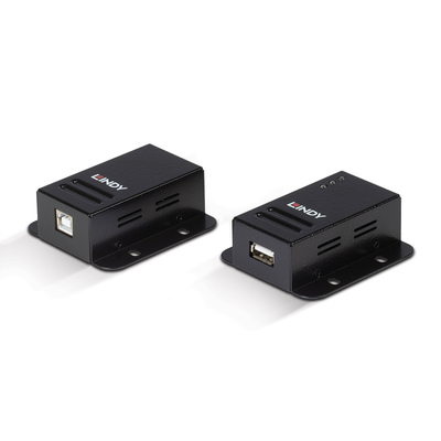 Predĺženie USB 2.0 cez TP do 50m, s ext. adaptérom