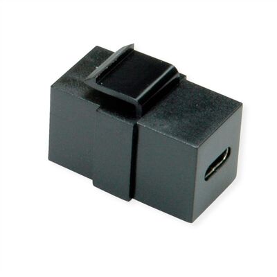 Modul USB 3.1 CF/CF, Keystone, čierny, 5Gbit/s