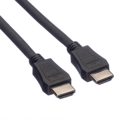 Kábel HDMI M/M 1m, High Speed+Eth, 4K@30Hz, HDMI 1.4, čierny, LSOH