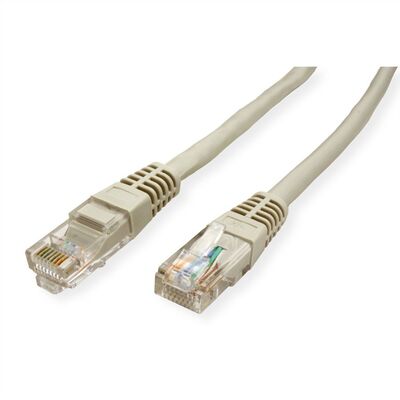 UTP Patchkábel 20m cat.5e, sivý, CCA