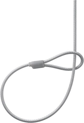 Bezpečnostný zámok, na kľúč 1.5m (priemer lanka 4.5mm)