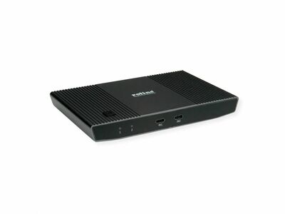 KVM switch/prepínač 2PC, USB Typ C, USB 3.0, USB hub, HDMI 4K@60Hz