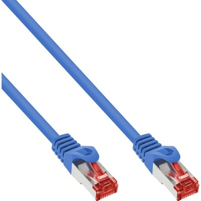 S/FTP (PiMF) Patchkábel 3m cat.6, modrý, Cu