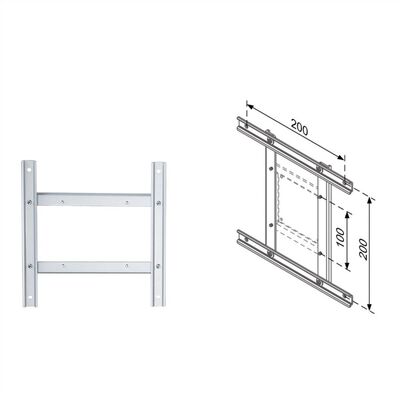 Redukcia z VESA100 na VESA100x200/200x200