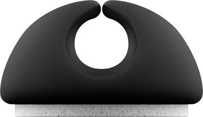 Káblový organizér, samolepiacia príchytka, ⌀7.8mm, 5ks/bal, čierny