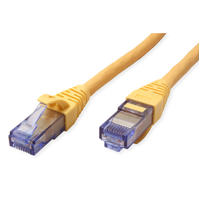 UTP Patchkábel LSOH 15m cat.6a, žltý, Cu, Component Level