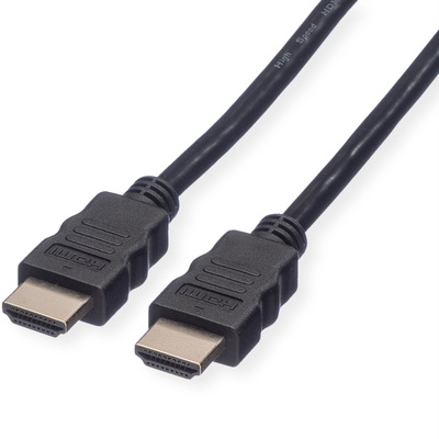 Kábel HDMI M/M 3m, High Speed+Eth, 4K@60Hz, HDMI 2.0, čierny