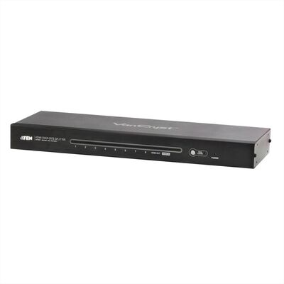 Video distribútor/splitter HDMI 1IN/8OUT cez 2xTP cat.5e do 60m, EDID, RS232, 1080p@60Hz
