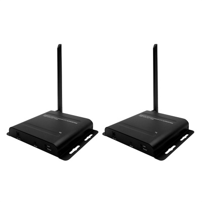 Wireless Audio/Video system, predĺženie HDMI do 100m, IR, s lokálnym monitorom "loop out"