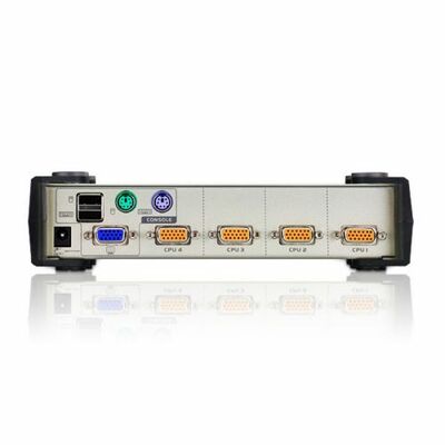 KVM switch/prepínač 4PC, VGA, PS2+USB
