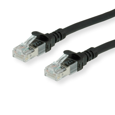 S/FTP (PiMF) Patchkábel LSOH 3m cat.6, čierny, Cu, Component Level, GHMT