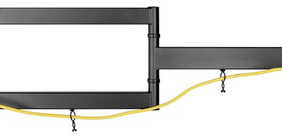 Držiak pre TV 37-70" na stenu, max 35kg, rameno 427mm, VESA do 600x400, čierny