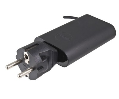 Adaptér vidlica IEC320(CEE7/7)/C5, priamy, čierny