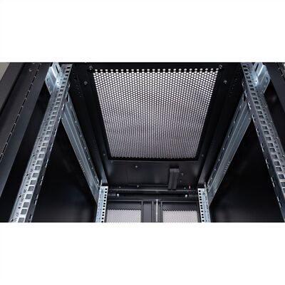 19" Rack na podlahu 36U, 1705x600x1000mm (HxWxD), PRO, čierny