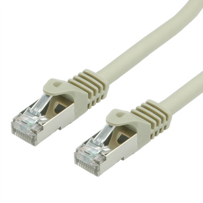 S/FTP (PiMF) Patchkábel LSOH 5m cat.7, sivý, Cu