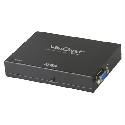 Predĺženie VGA cez TP do 300m, Audio (3.5mm jack), receiver (Rx)