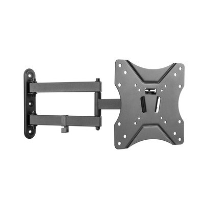 Držiak pre monitor / TV 23 - 42" na stenu, max 25kg, rameno 1070mm, VESA 75/100/200, čierny