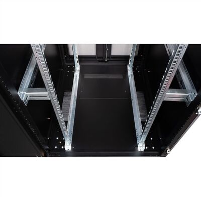 19" Rack na podlahu 36U, 1705x800x1000mm (HxWxD), PRO, čierny