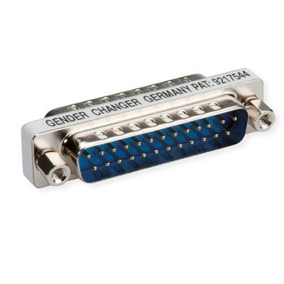Adaptér/spojka D-SUB 25pin, DB25 M/M, mini, 1:1, kovový