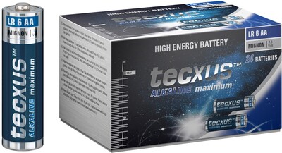 Batéria Tecxus Alkalická AA (24ks) 1.5V (LR6) XXL-Pack 24BL