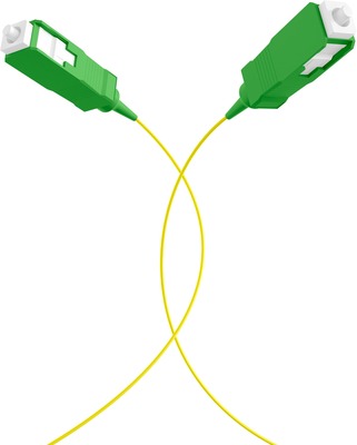 Optický Pigtail SC/APC, OS2, G657A2, 2m, žltý (12ks/bal)