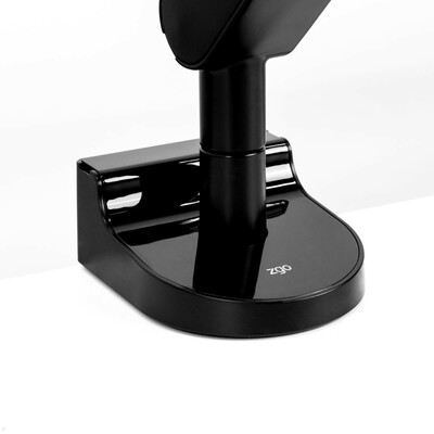Držiak pre monitor na stôl, úchyt o dosku, max 11kg, rameno 600mm, VESA75/100, čierny