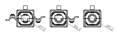 Konektor 8/8 RJ45 cat.5e, netienený, biely, beznástrojový (toolless)