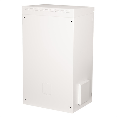 19" Rack na stenu 20U, sivý, 1068x600x450mm (HxWxD), RAL7035, IP55, vonkajší, odnímateľné bočnice