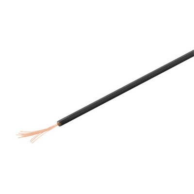 Kábel medený izolovaný 10m, 1x0.14mm, čierny