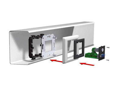 Modul pre BACHMANN, Display Port, F/F, čierny