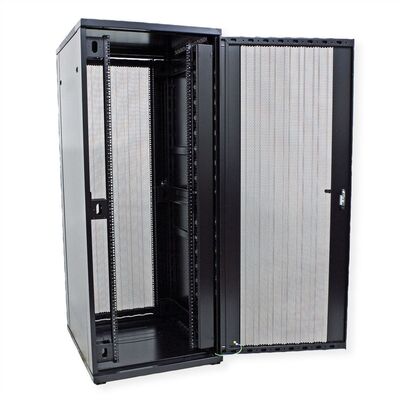 19" Rack na podlahu 42U, čierny, 2000x800x1000 mm (HxWxD)