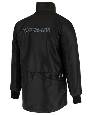 Vetrovka MODERN s podšívkou, bez kapucňe, unisex, čierna L
