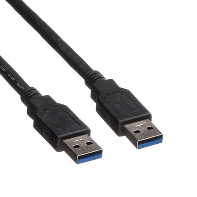 Kábel USB 3.2 Gen 1, A-A M/M 3m, 5Gbps, čierny