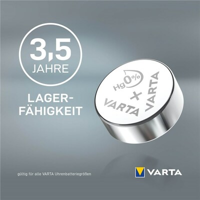 Baterka VARTA Alkalická SR44 1.55V 155mAh (V357 V303 V521 V13GS/357) 1BL