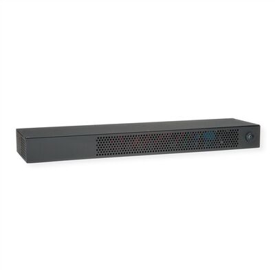 19" Manag. zásuv. lišta 8xC13, IP, vstup C20, 16A, 1.8m, čierna