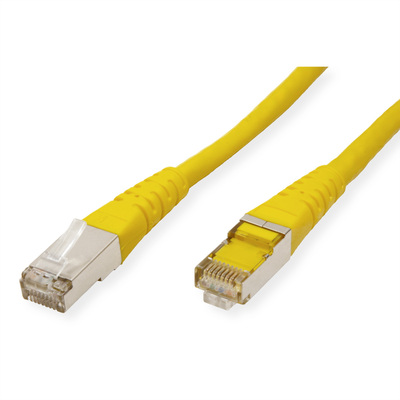 S/FTP (PiMF) Patchkábel 0.3m cat.6, žltý, Cu, Component Level