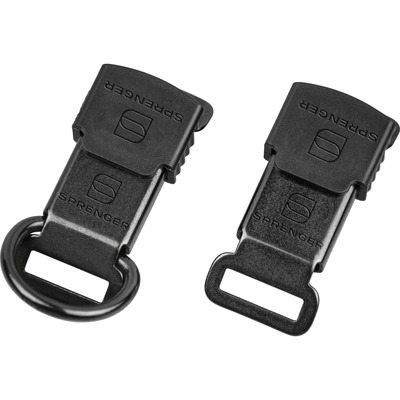 Náhradná bezpečnostná spona ClicLock, 65mm/21mm, nerez, čierna, HS