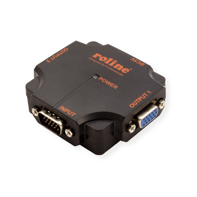 Video distribútor / splitter VGA 1IN/2OUT, 450MHz, MINI