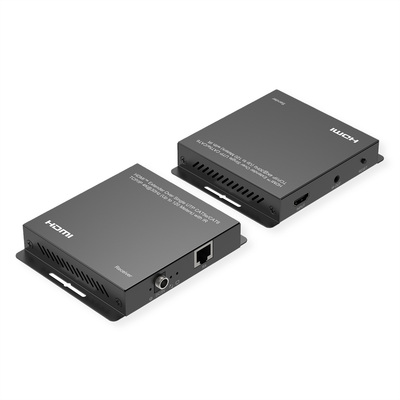 Predĺženie HDMI cez TP do 120m, IR, (aj cez LAN/TCP/IP), 4K@30Hz